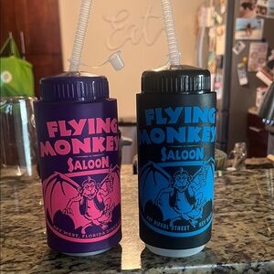 Flying Monkey Saloon Drink Tumblers